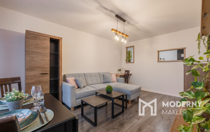 Na prenájom zariadený 1,5-izbový byt s loggiou v Košiciach