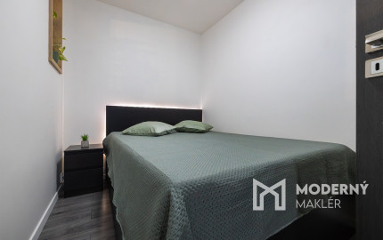 Na prenájom zariadený 1,5-izbový byt s loggiou v Košiciach