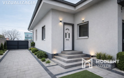 Na predaj čiastočne prerobený rodinný dom v Ruskovciach