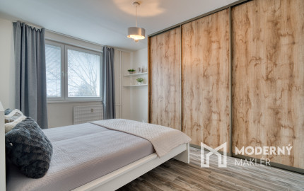 Na prenájom zariadený 2-izbový byt v centre Malaciek