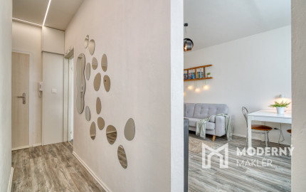 Na prenájom zariadený 2-izbový byt v centre Malaciek