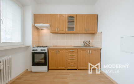 Na prenájom čiastočne zariadený 1-izbový byt v Martine-Podháj