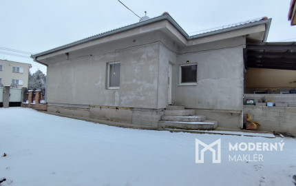Na predaj čiastočne prerobený rodinný dom v Ruskovciach