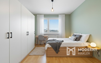 Na predaj 3-izbový byt s výhľadom na hrad v Bratislave