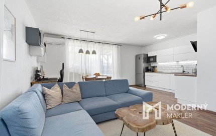 Na predaj 3-izbový byt so záhradou a garážou v Bielom Kostole