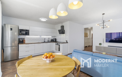 Na predaj 3-izbový byt so záhradou a garážou v Bielom Kostole