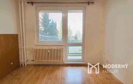 Na prenájom čiastočne zariadený 2-izbový byt v Bánovciach nad Bebravou