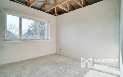 Na predaj 4-izbový rodinný dom TYP DOMU B  v obci Jelka