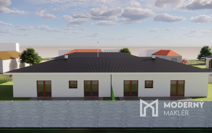 Na predaj 4-izbový rodinný dom TYP DOMU C  v obci Jelka