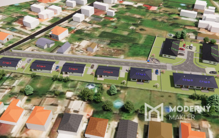 Na predaj 4-izbový rodinný dom TYP DOMU C  v obci Jelka