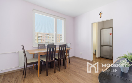 Na predaj slnečný 3,5-izbový byt v Nitre na sídlisku Klokočina