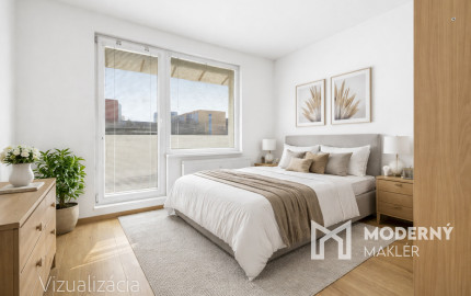 Na predaj slnečný 3,5-izbový byt v Nitre na sídlisku Klokočina