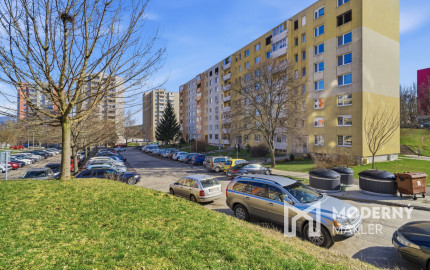 Na predaj slnečný 3,5-izbový byt v Nitre na sídlisku Klokočina