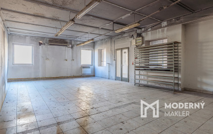 Na predaj výrobná hala s administratívnou časťou pri Lučenci