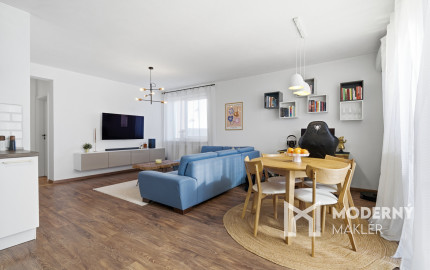 Na predaj 3-izbový byt so záhradou a garážou v Bielom Kostole