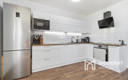 Na predaj 3-izbový byt so záhradou a garážou v Bielom Kostole