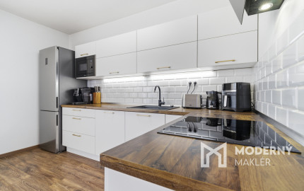 Na predaj 3-izbový byt so záhradou a garážou v Bielom Kostole