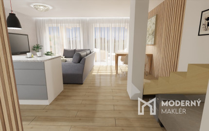 Na predaj novostavba v Lehniciach - časť trojdomu C