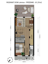 Na predaj novostavba v Lehniciach - časť trojdomu C