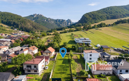 Na predaj pozemok s panoramatickým výhľadom v obci Jablonové