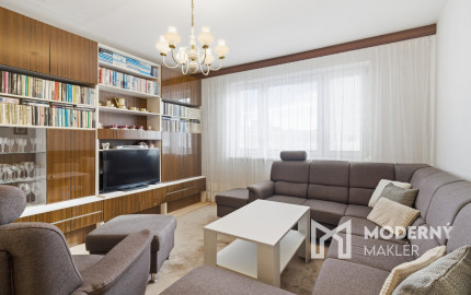 Na predaj 3-izbový byt s výhľadom na hrad v Bratislave