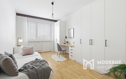 Na predaj 3-izbový byt s výhľadom na hrad v Bratislave