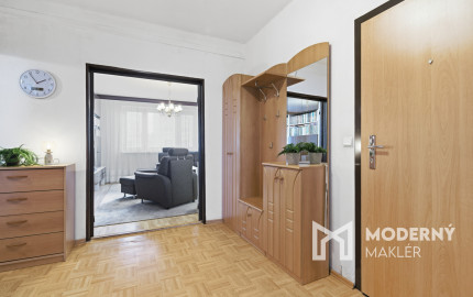 Na predaj 3-izbový byt s výhľadom na hrad v Bratislave