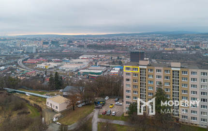 Na predaj 3-izbový byt s panoramatickým výhľadom na celé Košice