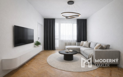 Na predaj 3-izbový byt v centre Martina