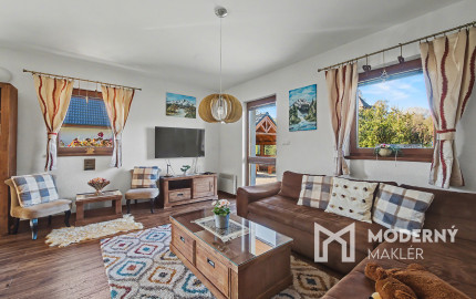 Na predaj luxusná rekreačná chata v obci Stará Lesná