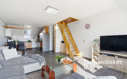 Na predaj 4-izbový mezonetový byt s 2 balkónmi v centre mesta Malacky