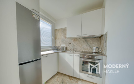 Na prenájom kompletne zariadený 2-izbový byt v Petržalke