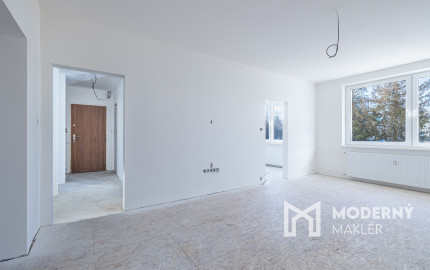 Na predaj 3-izbový byt pripravený na dokončenie v Prešove