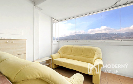 Na predaj 3-izbový byt s veľkou loggiou v Martin-Sever