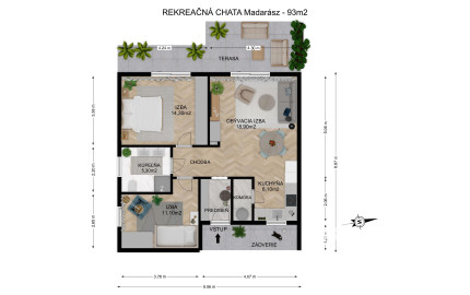Na predaj rekreačná chata v obci Blahová - Madarász