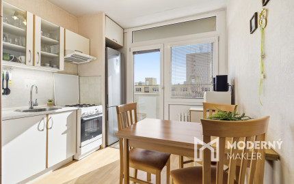 Na predaj 3-izbový byt s výhľadom na Bratislavský hrad