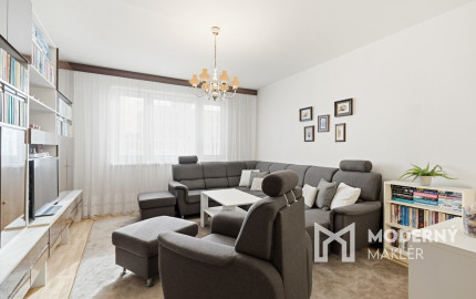 Na predaj 3-izbový byt s výhľadom na Bratislavský hrad