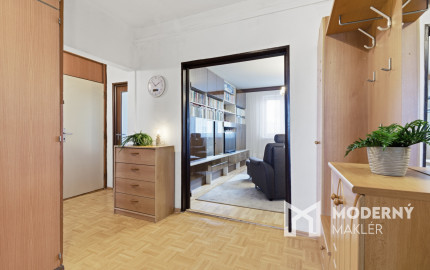 Na predaj 3-izbový byt s výhľadom na Bratislavský hrad