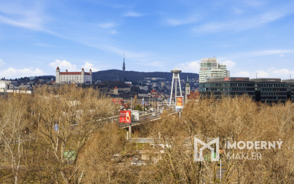 Na predaj 3-izbový byt s výhľadom na Bratislavský hrad
