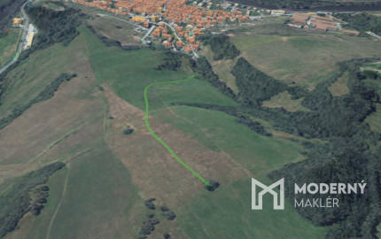 Na predaj pozemok na rekreačné využitie, Sedliacka Dubová