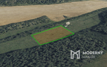 Na predaj investičný pozemok so súkromným vstupom v Hradišti