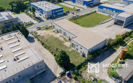 Na predaj novostavba haly s výbornou dostupnosťou v priemyselnej časti Šamorína určená na výrobu a skladovanie