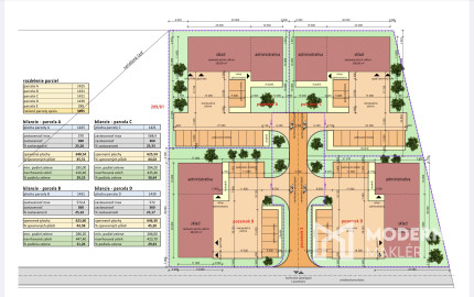 Na predaj 4 priemyselné pozemky so stavebným povolením pri Trnave-Zavar