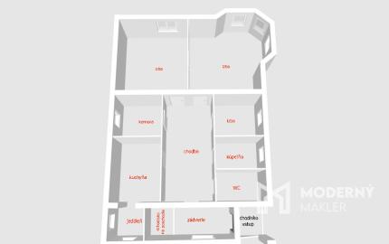 Exklzívne na predaj veľký 7 izb. RD- Partizánske / Veľké Bielice