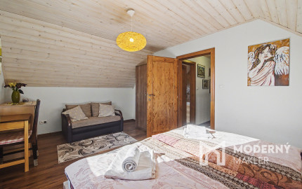 Na prenájom luxusná rekreačná chata v obci Stará Lesná