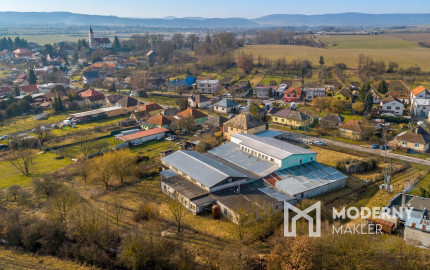 Na predaj výrobná hala s administratívnou časťou pri Lučenci