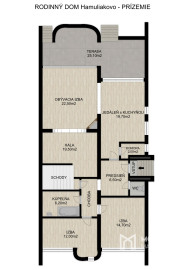 Na predaj 5-izbový rodinný dom v Hamuliakove