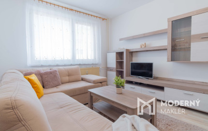 Na prenájom zariadený 2- izbovvý byt v Levoči