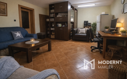 Na predaj dvojgeneračný rodinný dom blízko Bánoviec nad Bebravou