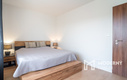 Na prenájom dizajnový 2-izbový byt v bytovom komplexe Bory v Lamači